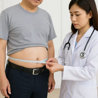 EDとメタボの関連が指摘されていますが、体重調整ウエスト指数は、よりEDとの相関性が高い